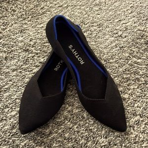Rothy’s- The Point flats, Black